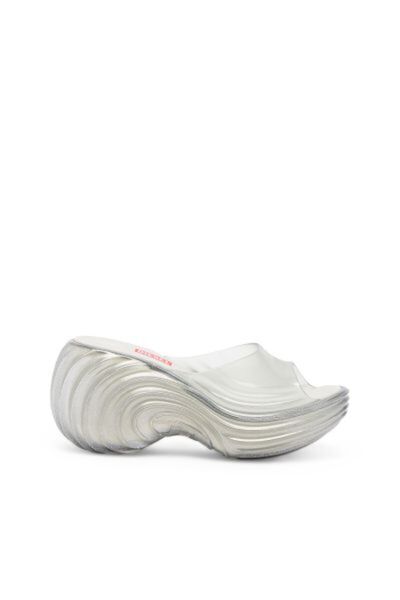 Diesel GÜMÜŞ KADIN MELISSA QUANTUM PLATFORM SANDALET