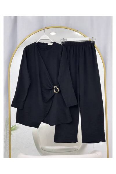 YILMAZBARMAZ Hira Side Buckle Detailed Trouser Suit