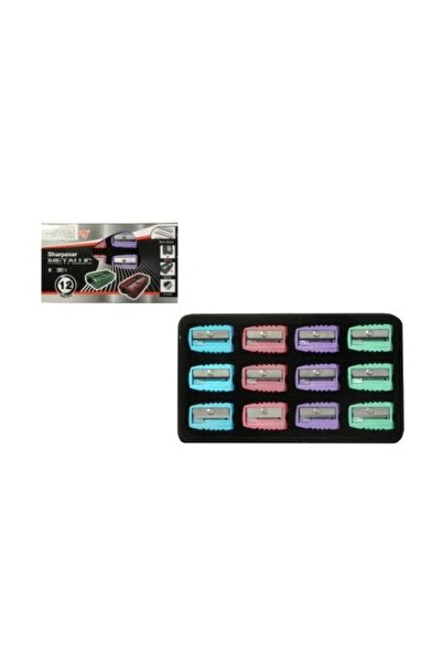 Swede Ascutitoare metalica set 12 buc colorata 8mm