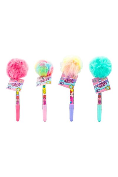 Canenco Pix/roller Cutie Crew, cu pompon pufos, mix modele, multicolor, 1 buc