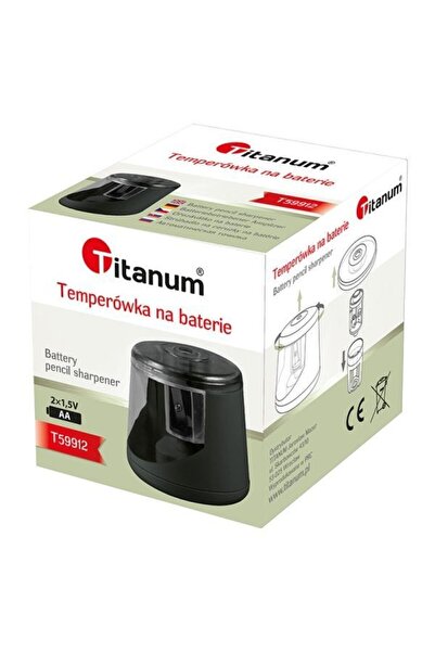 Titanum Ascutitoare, Titanum, Plastic, Negru