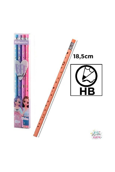 OEM Creion cu radiera MP Main Paper Big Dream Girls, grafit HB, din plastic, ...
