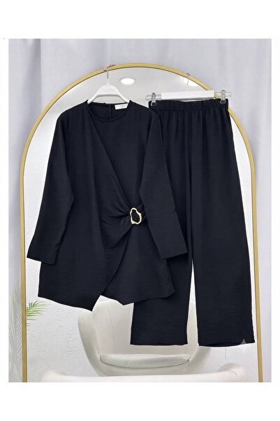 EC MODA Hira Side Buckle Detailed Trouser Suit