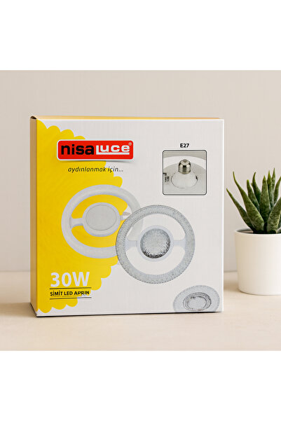 magicool 30W E27 Led Bulb 6500K 2700 Lumen Simit Model (Mica Crystal Plastic ...