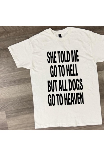 Grafftee Clothing Hell Printed Unisex Oversize T-Shirt