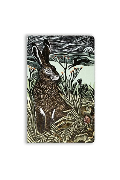 Flame Tree Caiet B6 Hare in the Grass Angela Harding, cu pagini linate, coper...