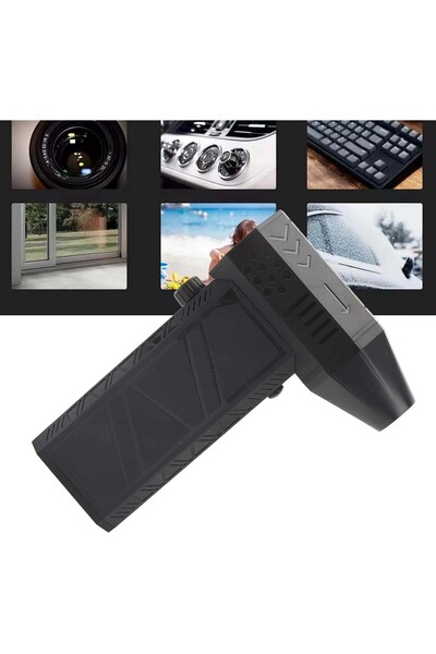 YK Design X10 Violent Turbo Fan Hava Tabancası Çantalı, Multi-Function Şarjlı Hava Tabancası 6 Ek Parça