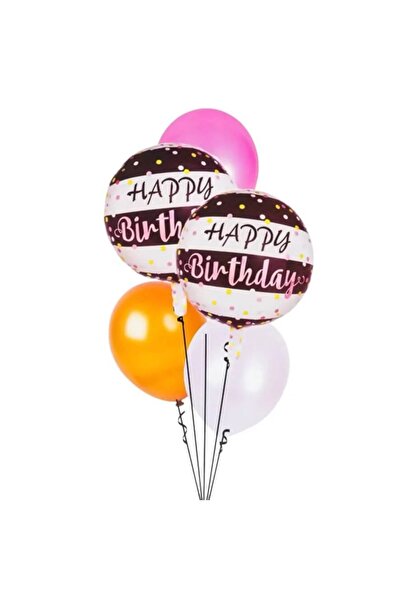 Baloane Vesele Set Baloane Deluxe Happy Birthday SET275