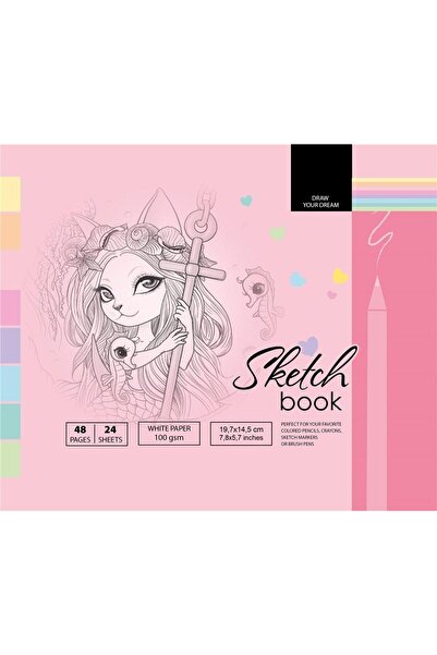 Fresh Caiet de schite, Fresh, 197x145, Multicolor, 100g