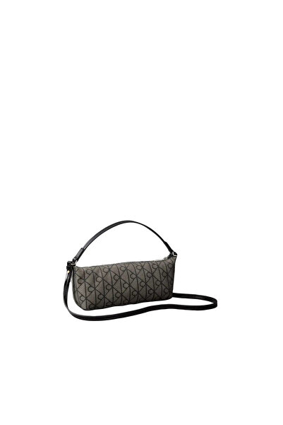 Calvin Klein EMBLEM AOP JACQUARD, 7UL Kadın Siyah Çanta