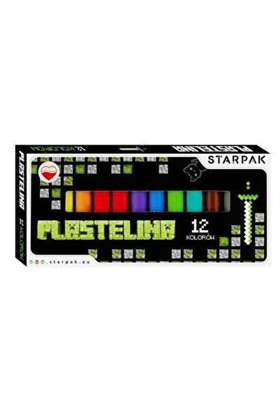 Starpak Plastelina Pixel Game, lut modelabil fara murdarie, reutilizabila, mu...