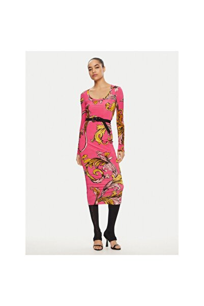 VERSACE JEANS COUTURE Rochie de zi cu zi pentru femei 78HAO920 JS471 Multicolor