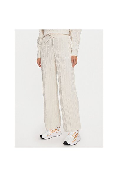 adidas Pantaloni tricotati de damă JN7658 Crem