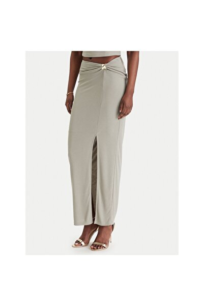 Guess Fustă maxi de damă W6GD15K2936 Kaki