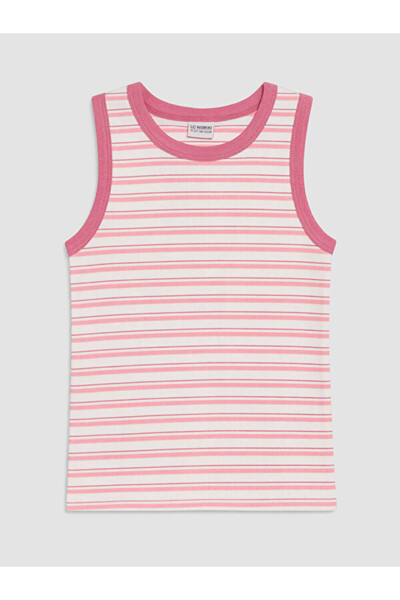 LC Waikiki Zero Roba Collar Striped Girls' Undershirt from Uzg Store for Styl...