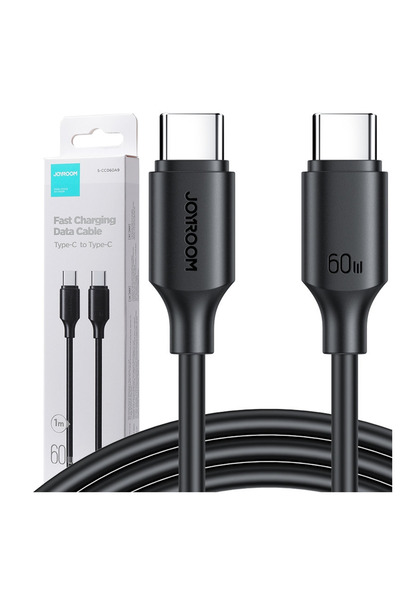 Joyroom Cablu USB-C 60W 1M pentru telefoane Android și iOS cu funcție de încă...
