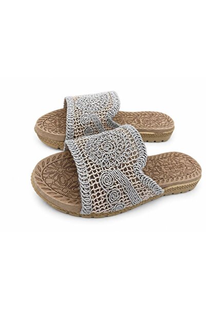 PAPUCUMUN DÜNYASI Women's Lace Knitting Detail Stylish Comfortable Lightweigh...
