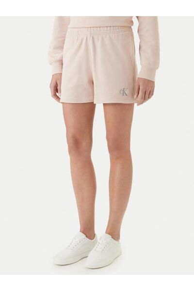 Calvin Klein BEJ LOGOLU KADIN ŞORT