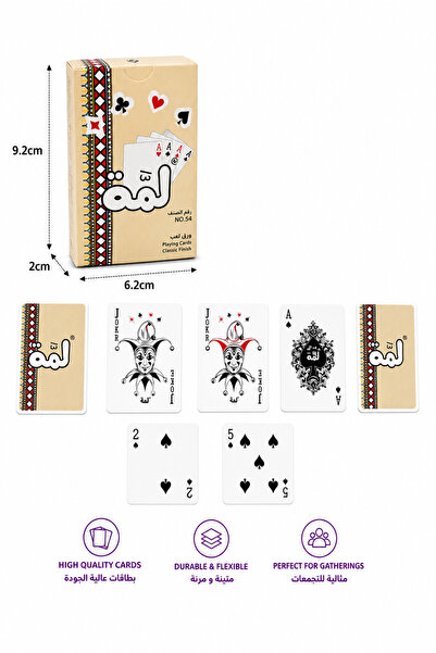 stars pearl "Lemma" Playing Cards - Classic Premium Design, Durable and Flexi...