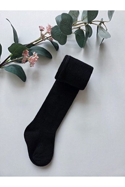 Panfilia Cotton Baby Pantyhose Black-Grey-Cream Set of 3 / Girls Boys Unisex Children