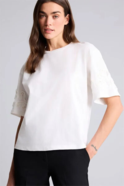DeFacto 100% Cotton Relax Fit Combed Cotton T-Shirt G9552Ax26Sm