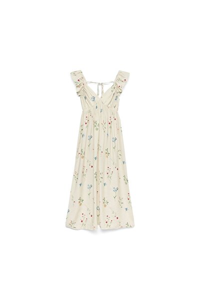 Vero Moda Rochie de vară pentru femei 10324125 Bej