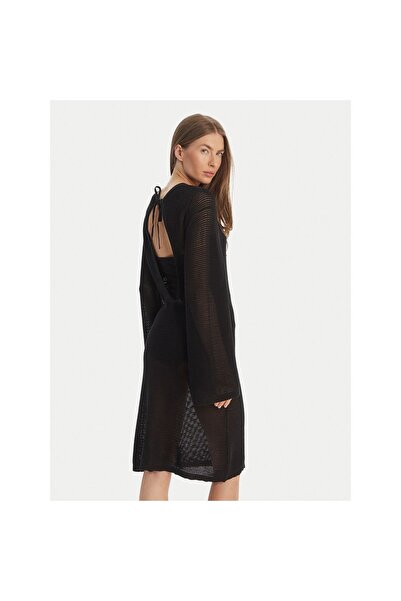 Seafolly Γυναικείο Φόρεμα Παραλίας 55686-KN Μαύρο