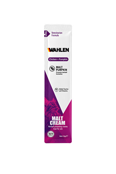 WAHLEN Malt Cream Krema Sıvı Kedi Ödül Maması 1 x15 gr