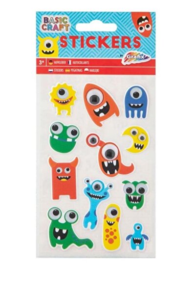 GRAFİX Set 12 stickere decorative, Grafix, Multicolor
