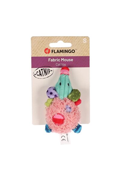 Flamingo Cat Gragga Catnip Colored Plush Mouse-Shaped Cat Toy