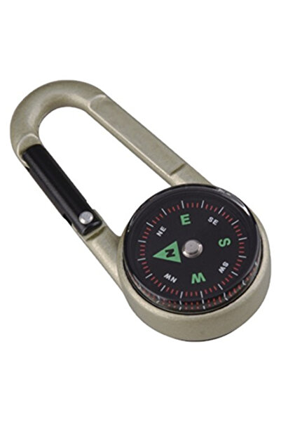 Munkees Carabiner Compass With Thermometer