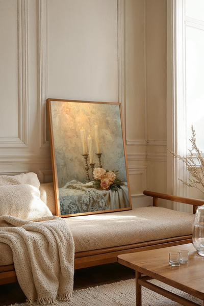 Dekorsiahome One Piece Wooden Framed Painting Tk3955