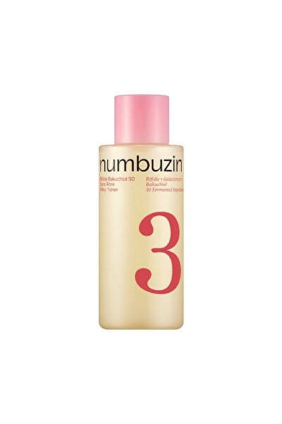 Numbuzin No.3 Bifida Bakuchiol 50 Zero Pore Milky Toner 200ml | Gözenek Sıkıl...