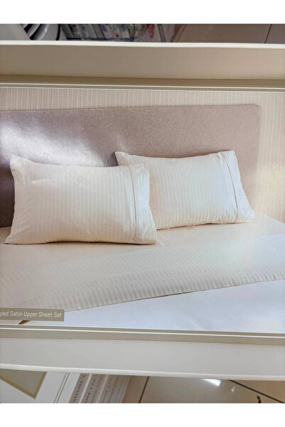 Home Cotton Satin Bed Sheet Set 2 Bed Sheets 2 Pillowcases //Flawed Item//