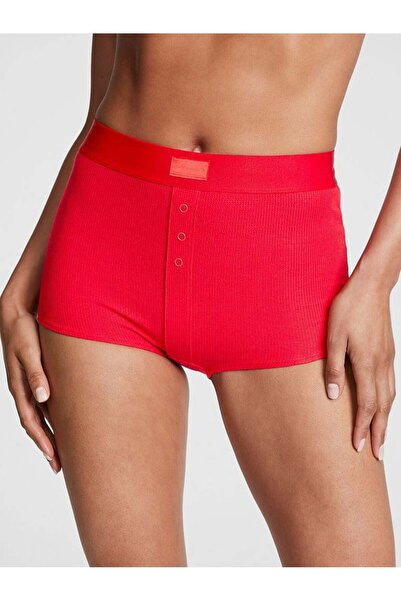 PINK Yüksek Bel Boyshort Külot