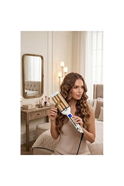 Empressco Dhs-1868 Ceramic Water Wave Hair Curler with Led Indicator