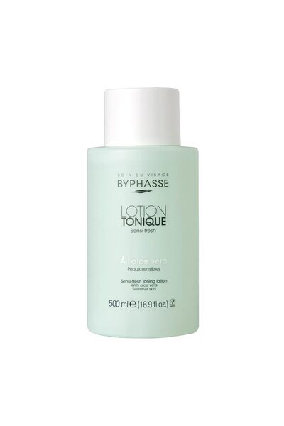 BYPHASSE Sensi-Fresh, Loțiune tonică revigorantă, pentru față, 500 ml