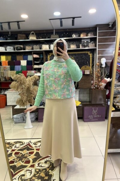 HÜMEYRA BUTİK Floral Sweater