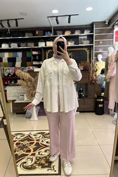 HÜMEYRA BUTİK بنطلون مزدوج الساق