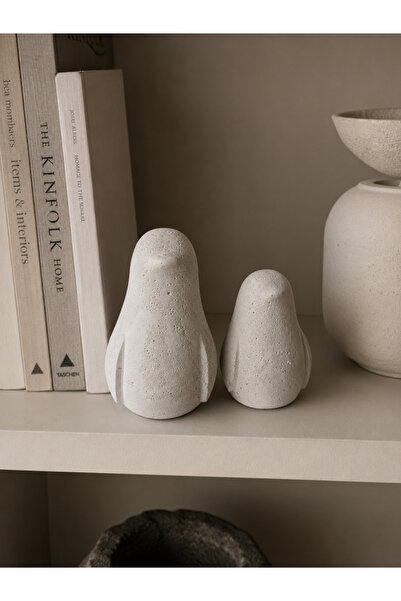 Lazuran Studio Set 2 Figurine Decorative Păsări, Stil Scandinav, Minimalist ș...