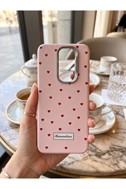 Hatreds Redmi Note 8 Pro Deri Dokulu Desenli Kamera Korumalı Darbe Emici Sili...
