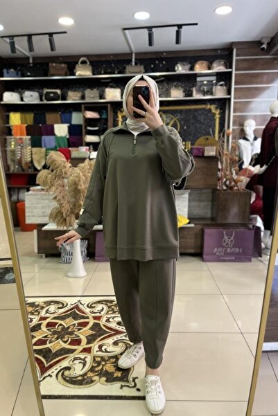 HÜMEYRA BUTİK High Collar Labelled Suit