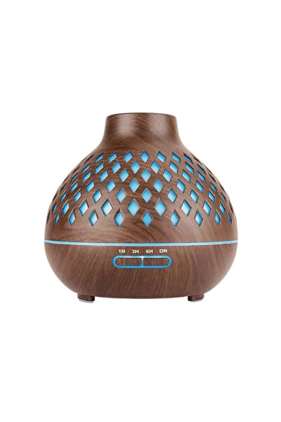 1way Modern Wood Grain Design Humidifier and Aroma Diffuser