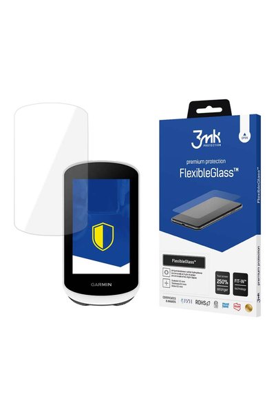 3MK Sticlă flexibilă pentru ceasul Garmin Edge Explore 2, protecție înaltă.