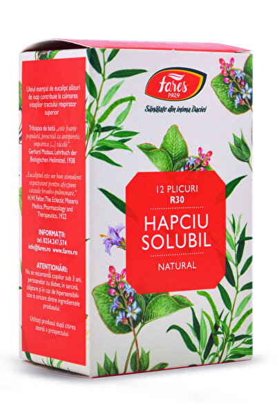Fares Hapciu Solubil (R30) 12 Plicuri