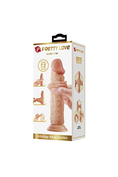 Other Ρεαλιστικό ντίλντο με βεντούζα PRETTYLOVE Sliding Skin Ρεαλιστικό Ντίλν...