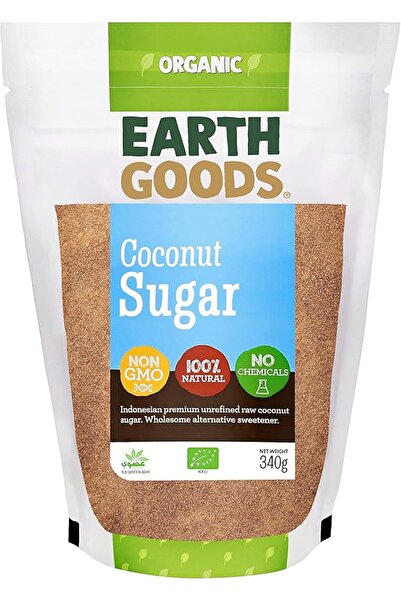 Earth Goods Organic Coconut Sugar - GMO free, chemical free