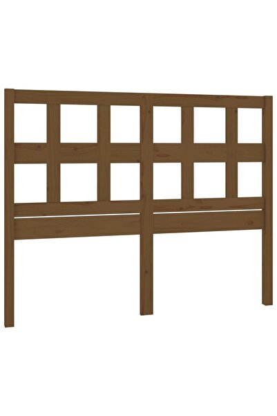 vidaxl Tăblie de pat, maro miere, 185,5x4x100 cm, lemn masiv de pin