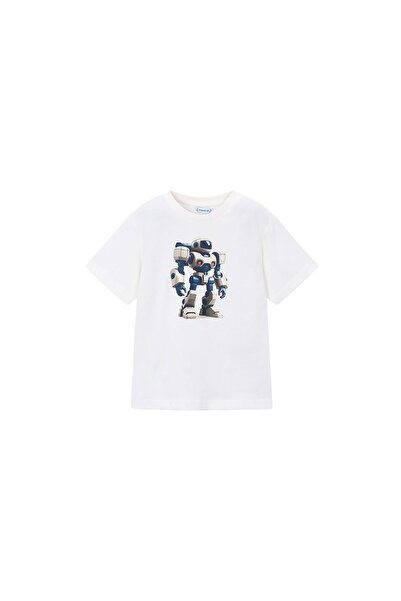 MAYORAL Tricou băieți 3066 Alb