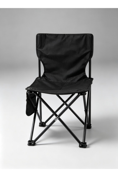 Generica Extra-large folding chair for outdoor camping, portable fishing chai...